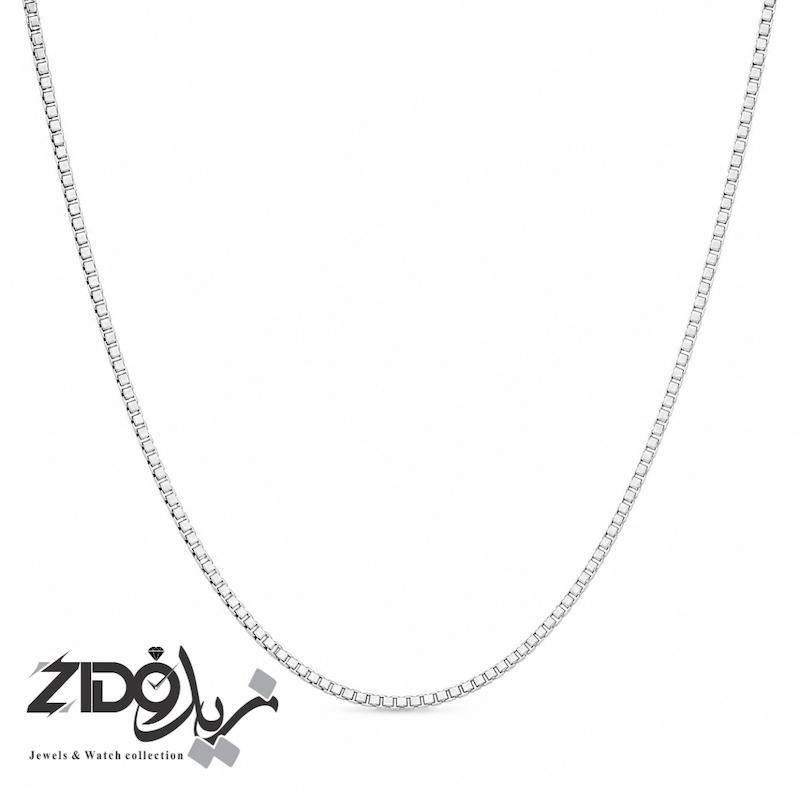 گردنبند نقره زنانه عیار ۹۲۵ ایتالیایی مدل ونیزی