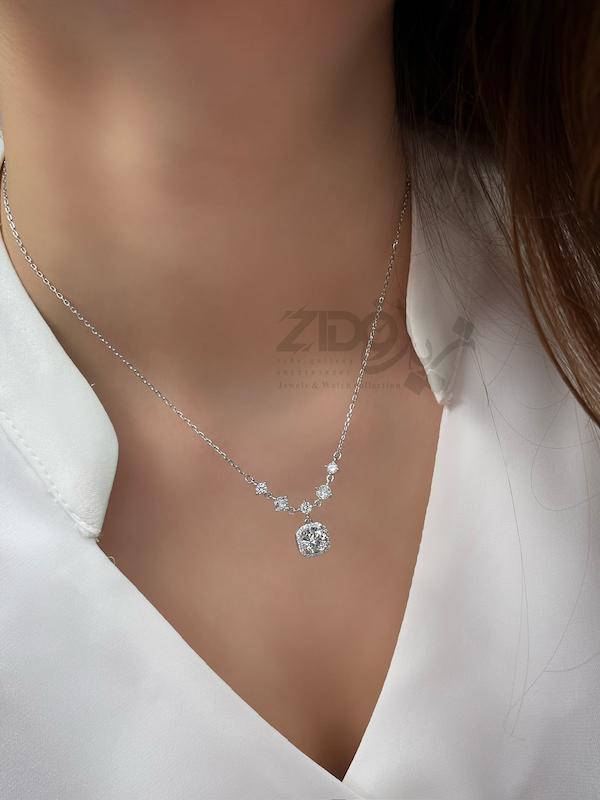 گردنبند نقره عیار ۹۲۵ مدل مریان کد N1050