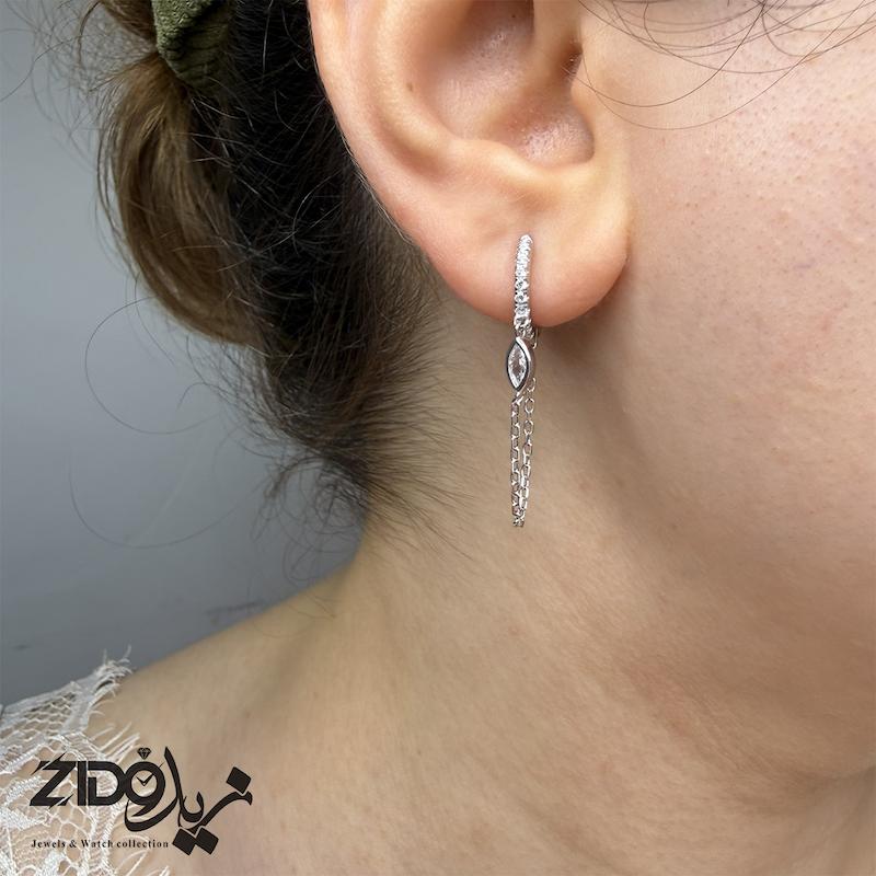 گوشواره نقره زنانه