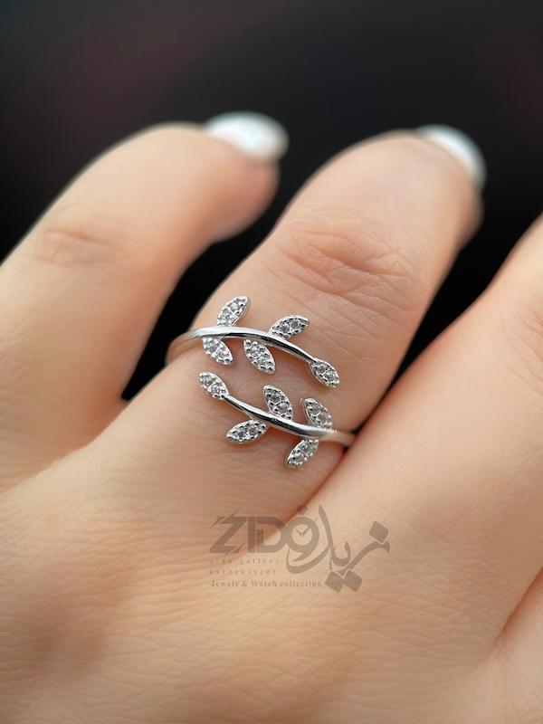 ست زنانه نقره مدل میلان کد SET1018