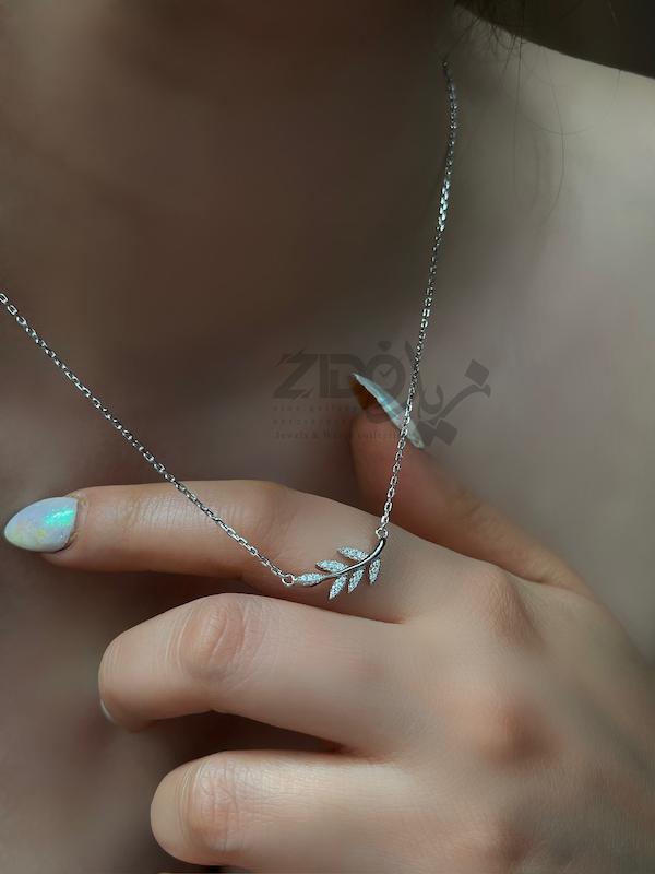 ست زنانه نقره مدل میلان کد SET1018