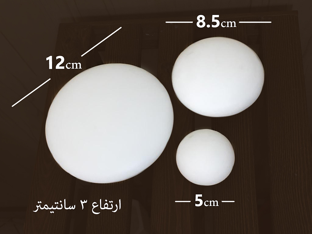 قالب سیلیکونی سنگ گرد