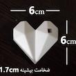قالب سیلیکونی قلب آویز
