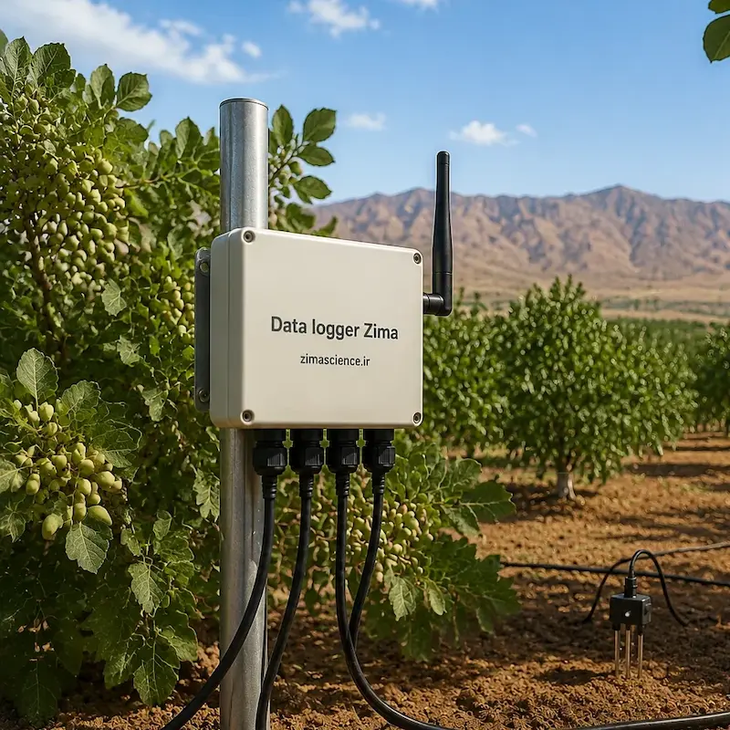 مدیریت هوشمند باغات با راهکارهای اینترنت اشیاء (IoT) زیما صنعت