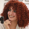کلاهگیس مدل فرفری شرابی