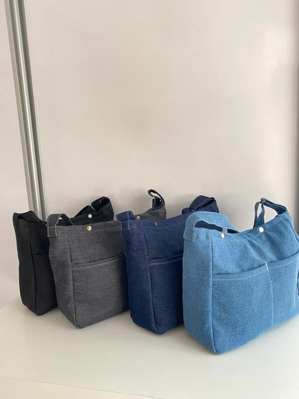 کیف جین زنانه مدل جینستر در رنگ بندی مختلف