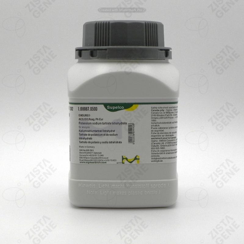 پتاسیم سديم تارتارات 4آبه (نمک راشل) ساپلکو 500 گرم 108887