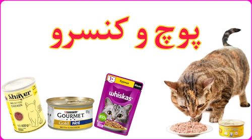 پوچ و کنسرو گربه