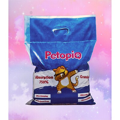 خاک بستر گربه پتوپیا وزن 10 کیلوگرمی Petopia cat litter 10kg