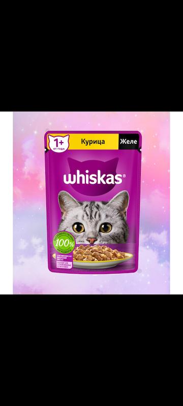 پوچ گربه ویسکاس وزن 85 گرمیWhiskas n pouch