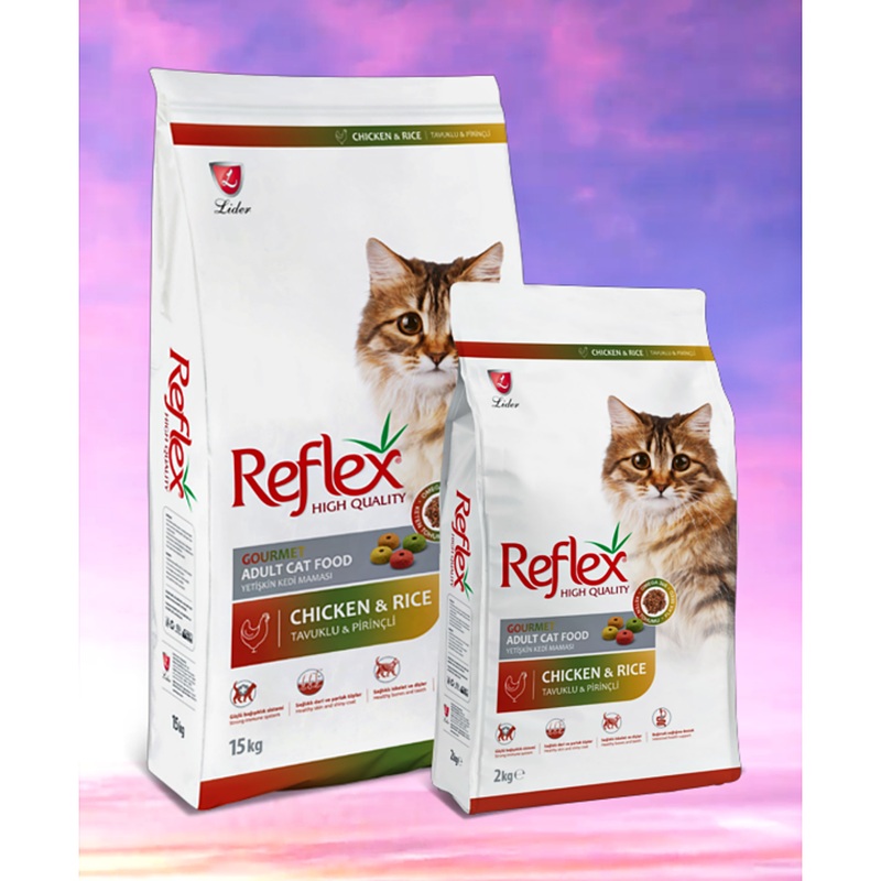 رفلکس گربه مدل مولتی کالر وزن پانزده کیلوگرمی / Reflex Multi Color 15kg