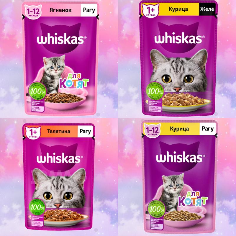 پوچ گربه ویسکاس وزن 85 گرمیWhiskas  pouch