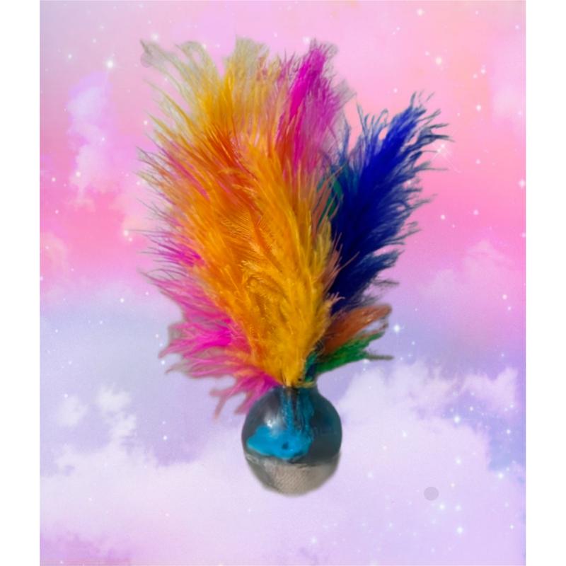 توپ شیطونک پردار گربه