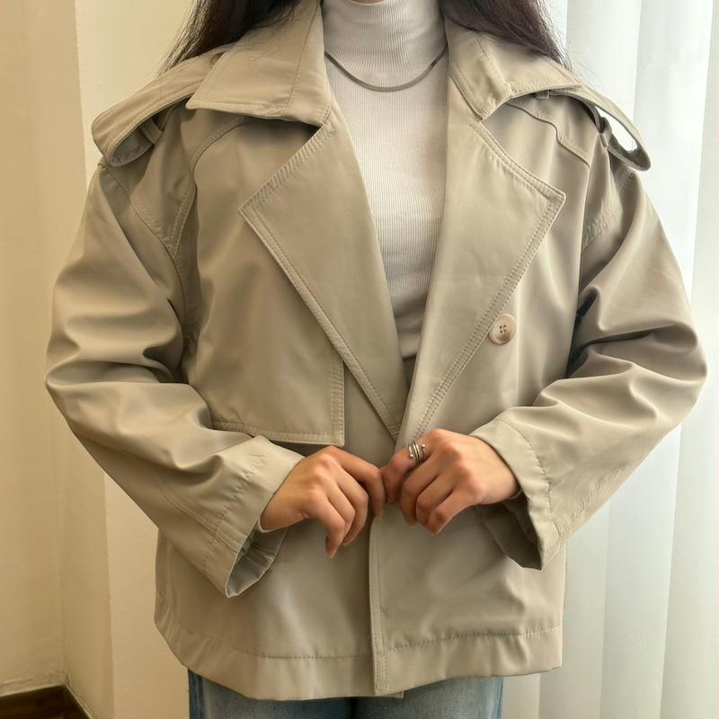 ترنچ کت کوتاه سانتانا 