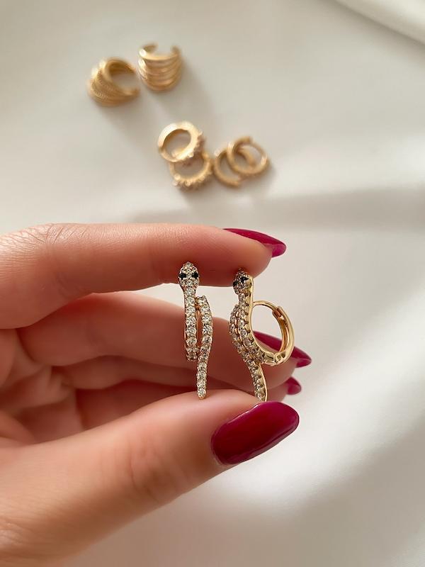 گوشواره مار ژوپینگ 