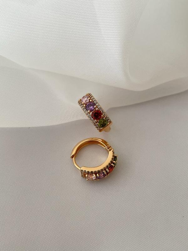 گوشواره مولتی کالر ژوپینگ