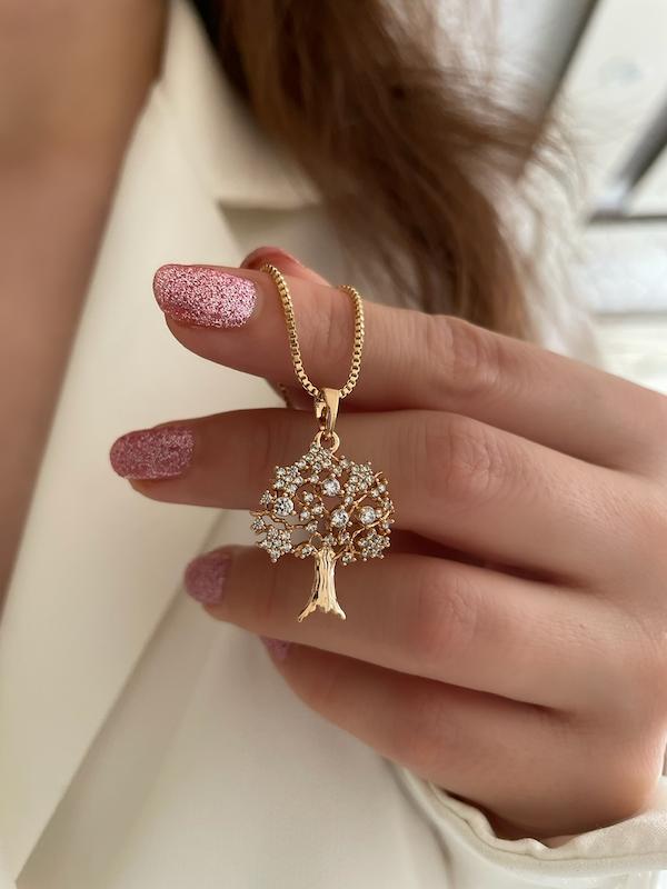 گردنبند درخت زندگی ژوپینگ