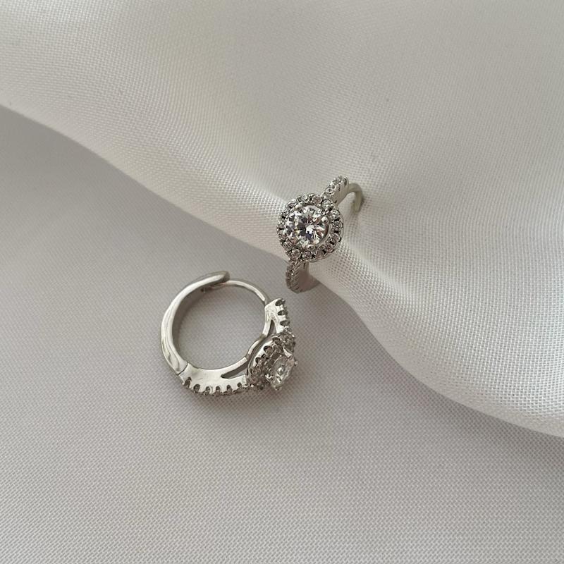 گوشواره رنگ سیلور ژوپینگ