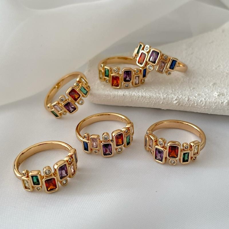 انگشتر مولتی کالر ژوپینگ