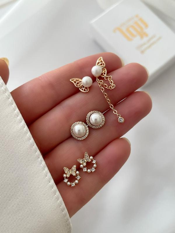 گوشواره های میخی ژوپینگ