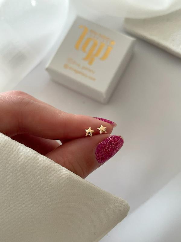 گوشواره ستاره ریز میخی ژوپینگ