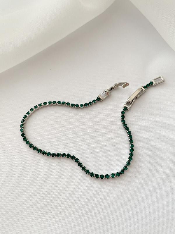 دستبند تنیسی سبز ژوپینگ