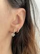گوشواره گل حلقه ای ژوپینگ