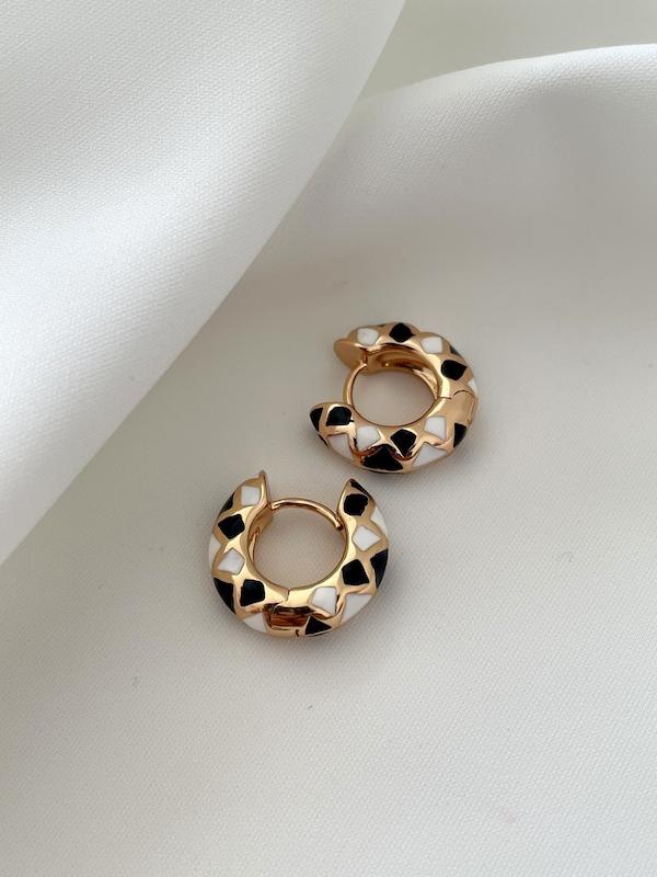 گوشواره میناکاری ژوپینگ 018