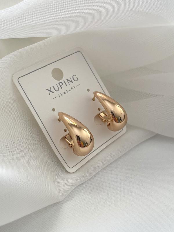 گوشواره اشکی آینه ای ژوپینگ