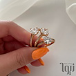 انگشتر تک نگین ژوپینگ