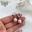 گوشواره مروارید و حلقه ریز ژوپینگ