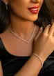 سرویس نقره زنانه مدل خشتی ظریف