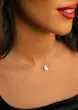 گردنبند نقره زنانه مدل قلب تراش