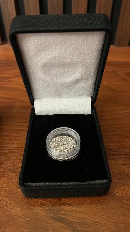 ساچمه نقره 999  (10gr)