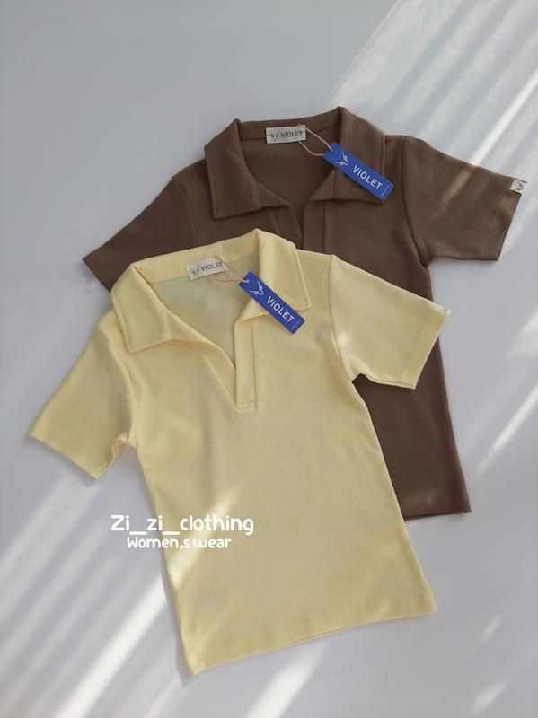 تیشرت یقه دار 