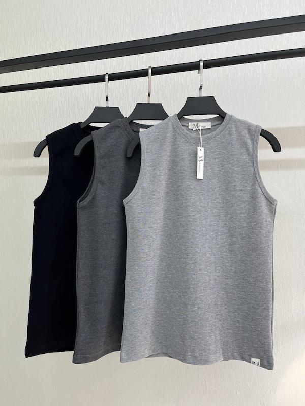 تاپ  یقه گرد کشباف 