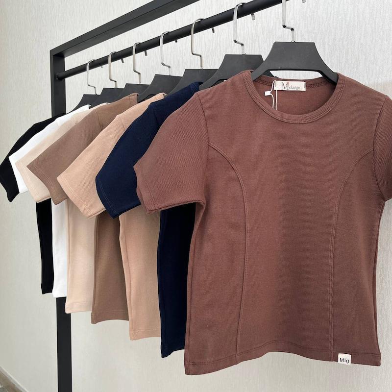 تیشرت کراپ عصایی