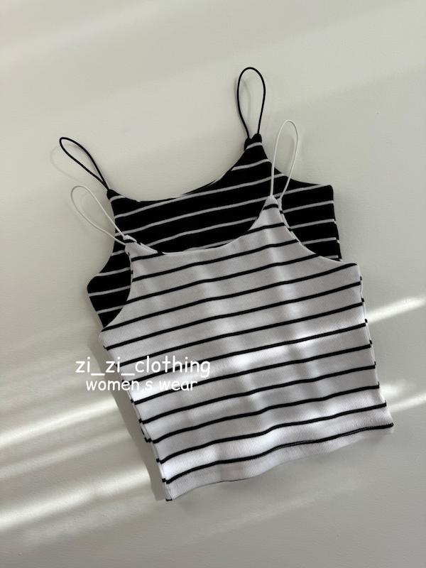 کراپ تاپ راه راه 