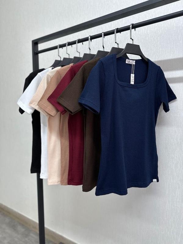 تیشرت یقه خشتی کبریتی