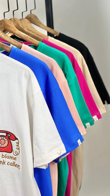 تیشرت بیسیک گلدوزی