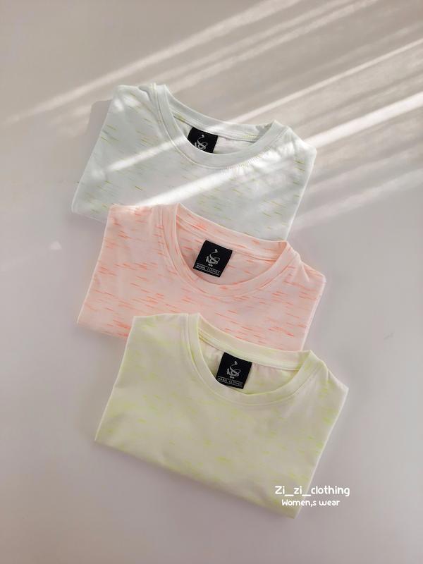 تیشرت دخترانه , تیشرت   کراپ آبرنگی 