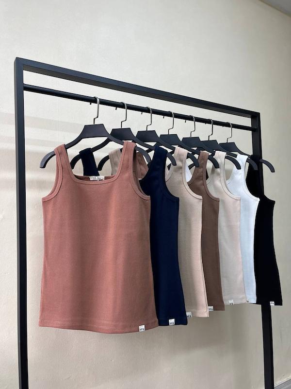 تاپ یقه خشتی کش بافت