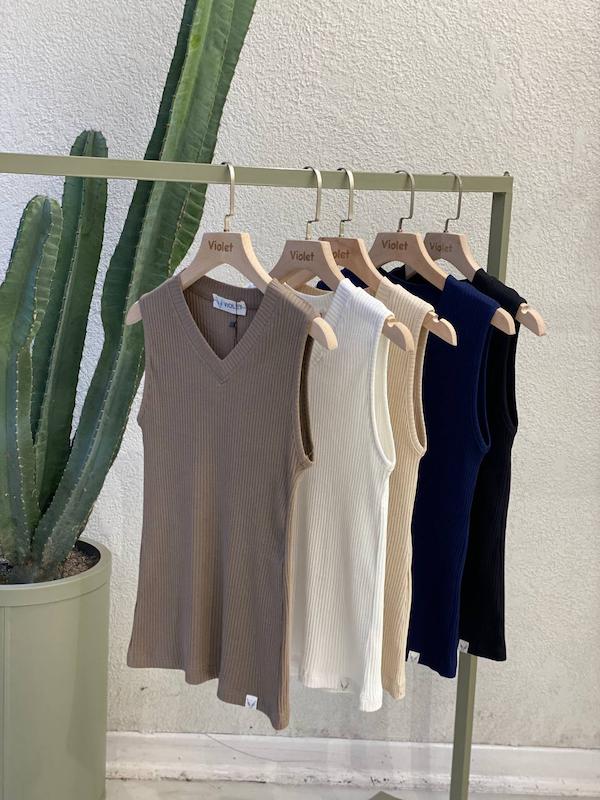 تاپ یقه هفت کبریتی