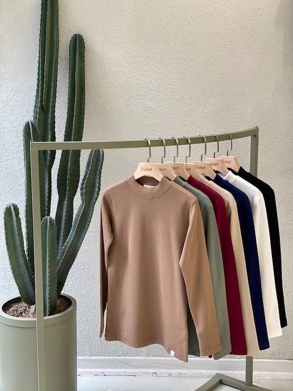 بلوز یقه ایستاده