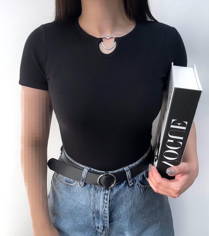 تیشرت قلبی♡