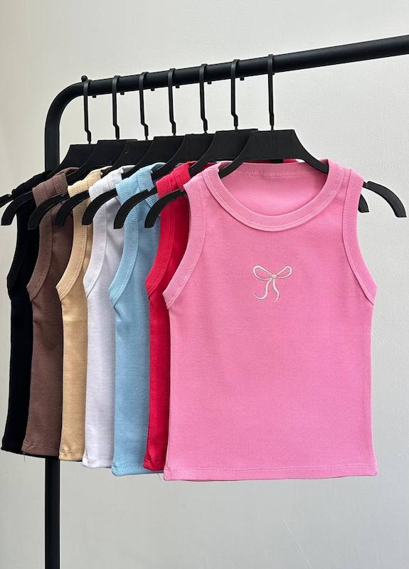 کراپ تاپ گلدوزی پاپیون🎀
