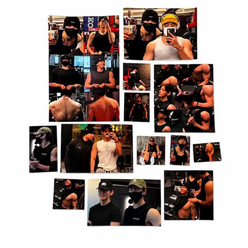پک پوستر TAEKOOK x GYM