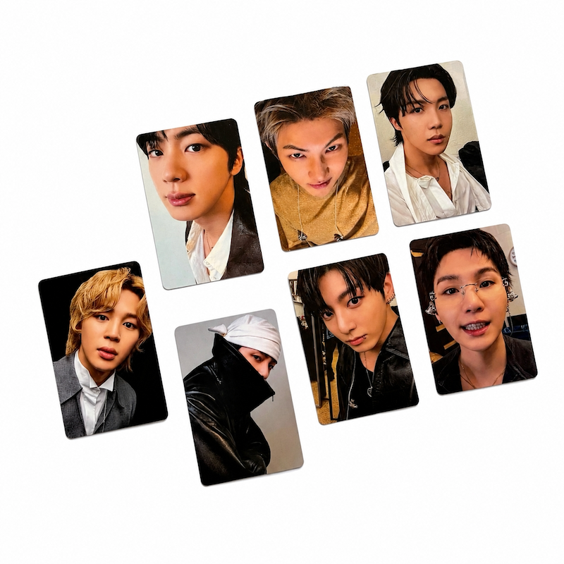 پک فتوکارت Bts x Busan Lucky Draw