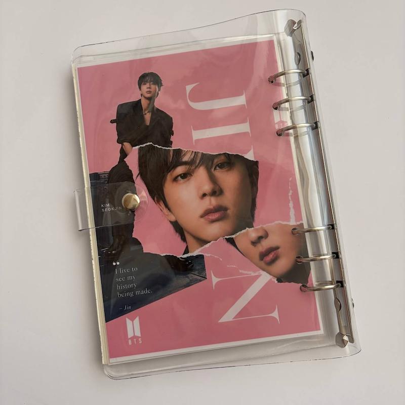 کلاسور شفاف BTS