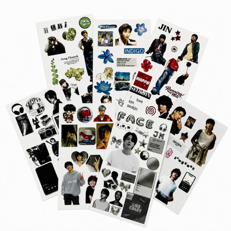 استیکر،بی تی اس،bts،برچسب